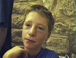 Jasper Oliver at St Briavels Castle youth hostel